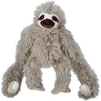 Wild Republic  Hanging Three Toed Sloth Plush