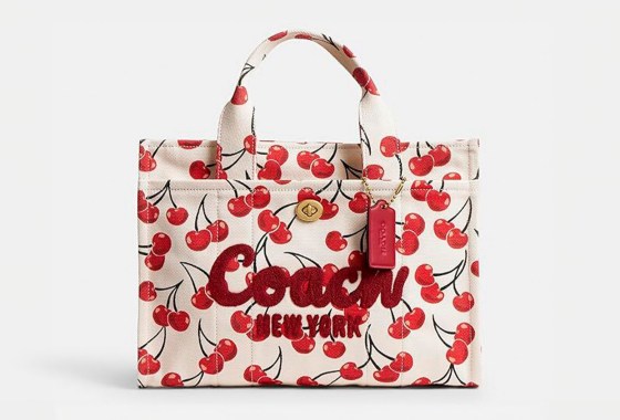The Coach Cherry Bag is trending — and deeply discounted now
