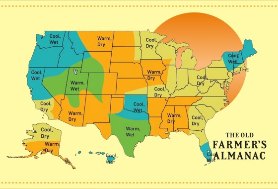 The Old Farmer’s Almanac predicts a ‘warmer than average’ fall