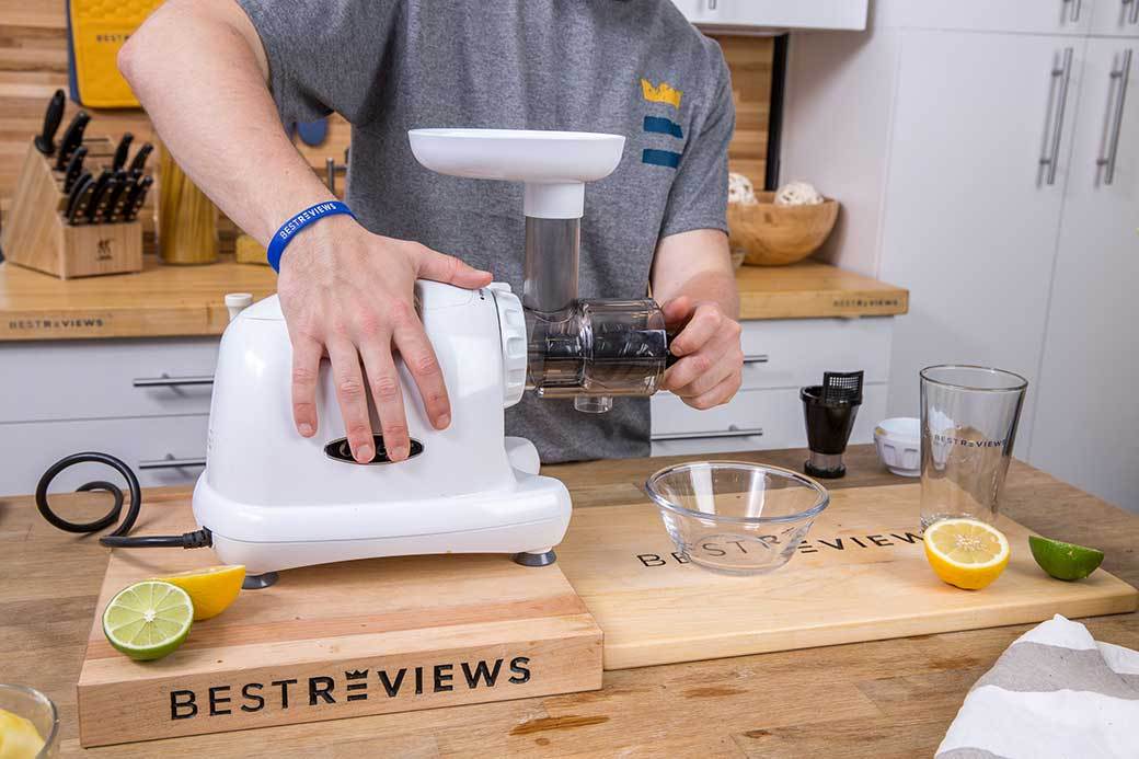 using a juicer