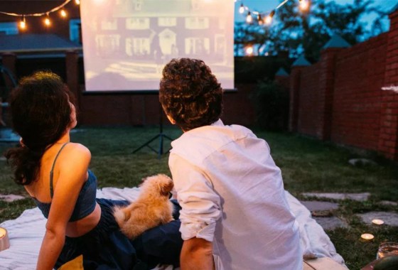 What you need to host a backyard movie night all year round