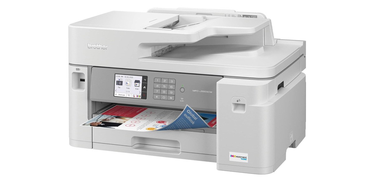 Brother MFC-J5855DW INKvestment Tank Color Inkjet All-in-One Printer