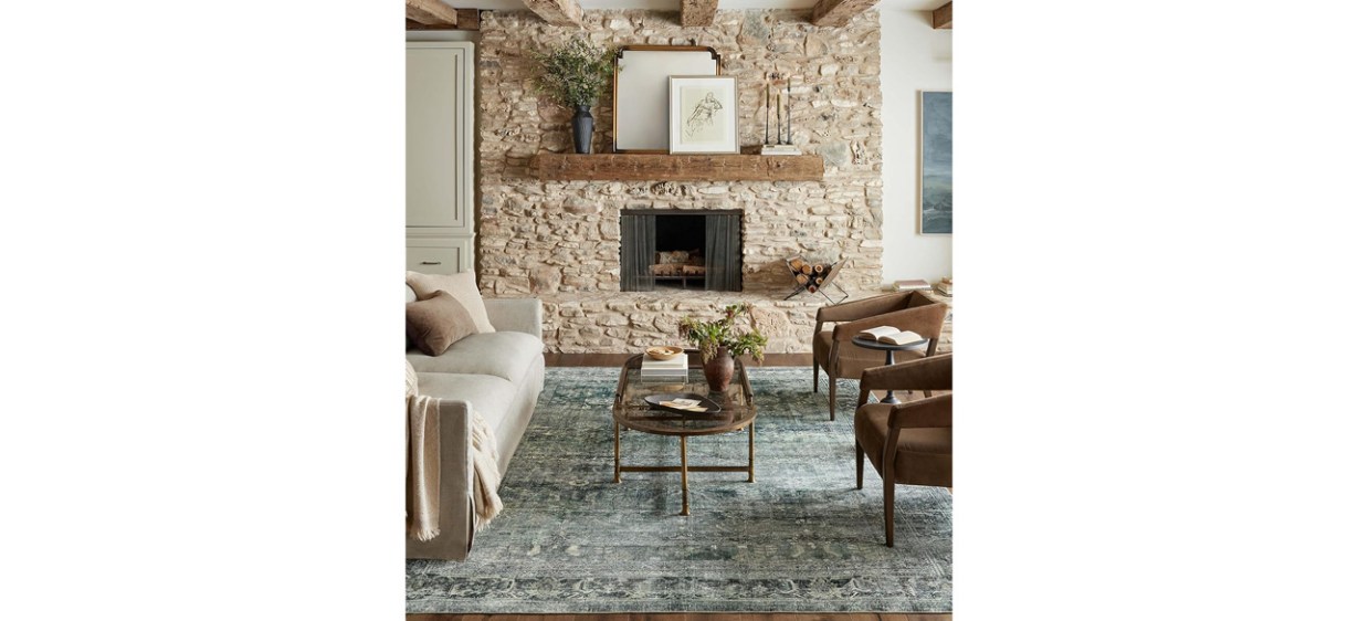  Loloi Magnolia Home By Joanna Gaines x Loloi Banks Collection BAN-03 Accent Rug