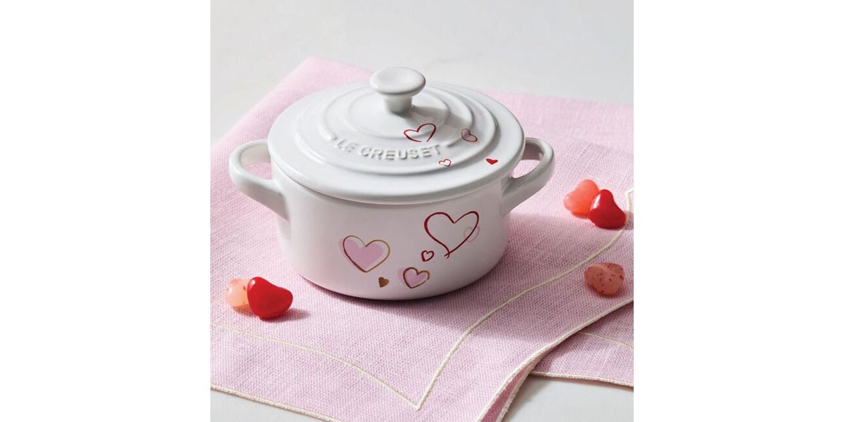 Le Creuset Mon Coeur Collection Mini Cocotte
