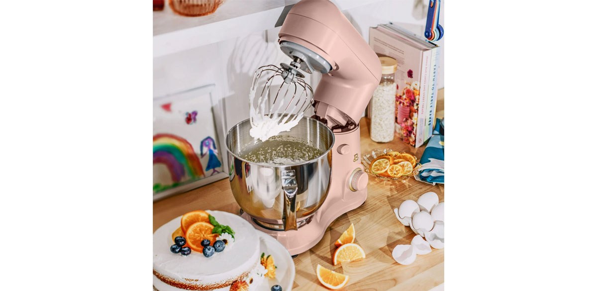 Beautiful 5.3-Qt Stand Mixer, Lightweight &amp; Powerful with Tilt-Head