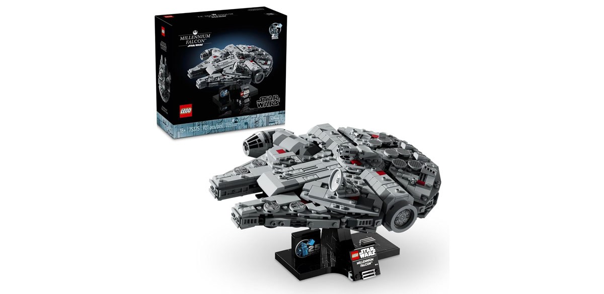 LEGO Star Wars Millennium Falcon A New Hope 25th Anniversary Collectable Model - DIY Building Set