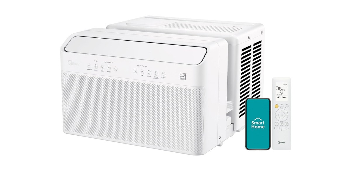 Midea 10,000-BTU U-Shaped Window Air Conditioner