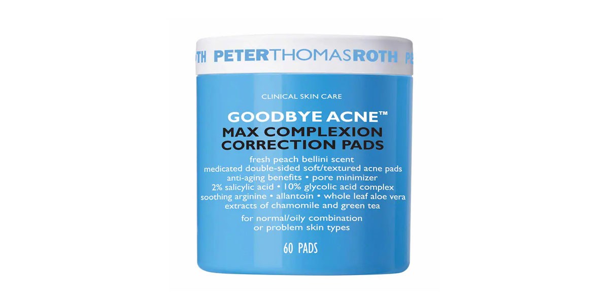 Peter Thomas Roth Goodbye Acne Max Complexion Correction Pads
