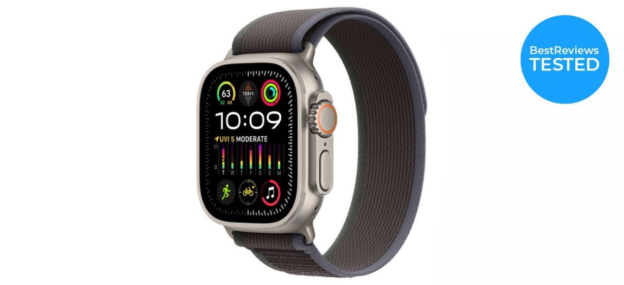 Apple Watch Ultra 2 on white background