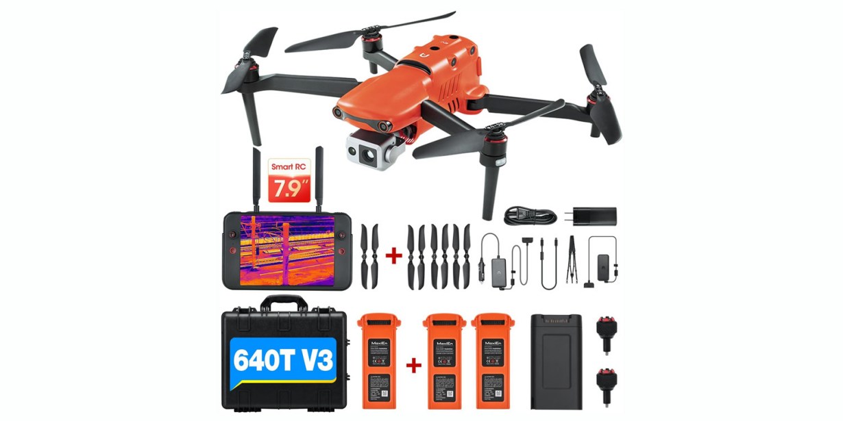 Autel Robotics EVO II Dual 640T V3 on white background