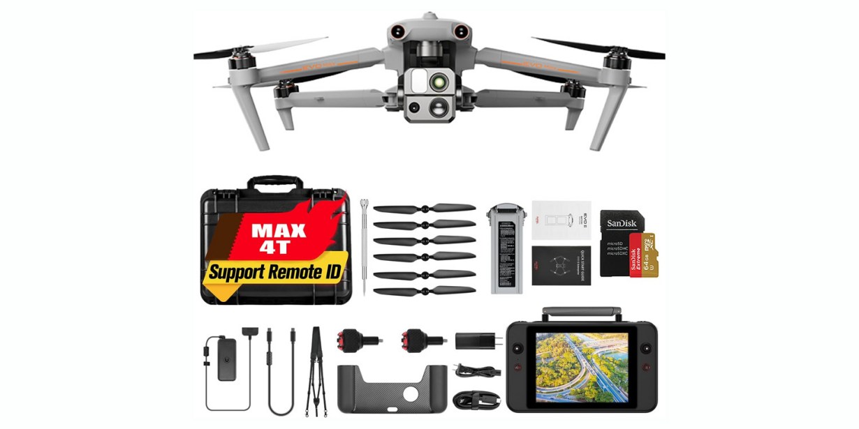 Autel Robotics EVO MAX 4T on white background