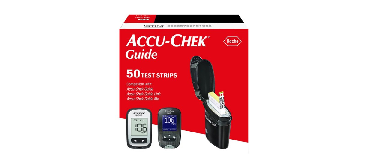 Best Accu-Chek Guide Blood Glucose Test Strips
