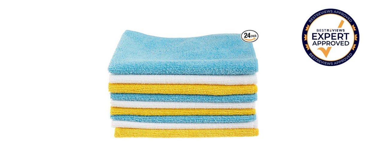 Best Amazon Basics Microfiber Cleaning Cloths (Pack of 24) Best Amazon Basics Microfiber Cleaning Cloths (Pack of 24)