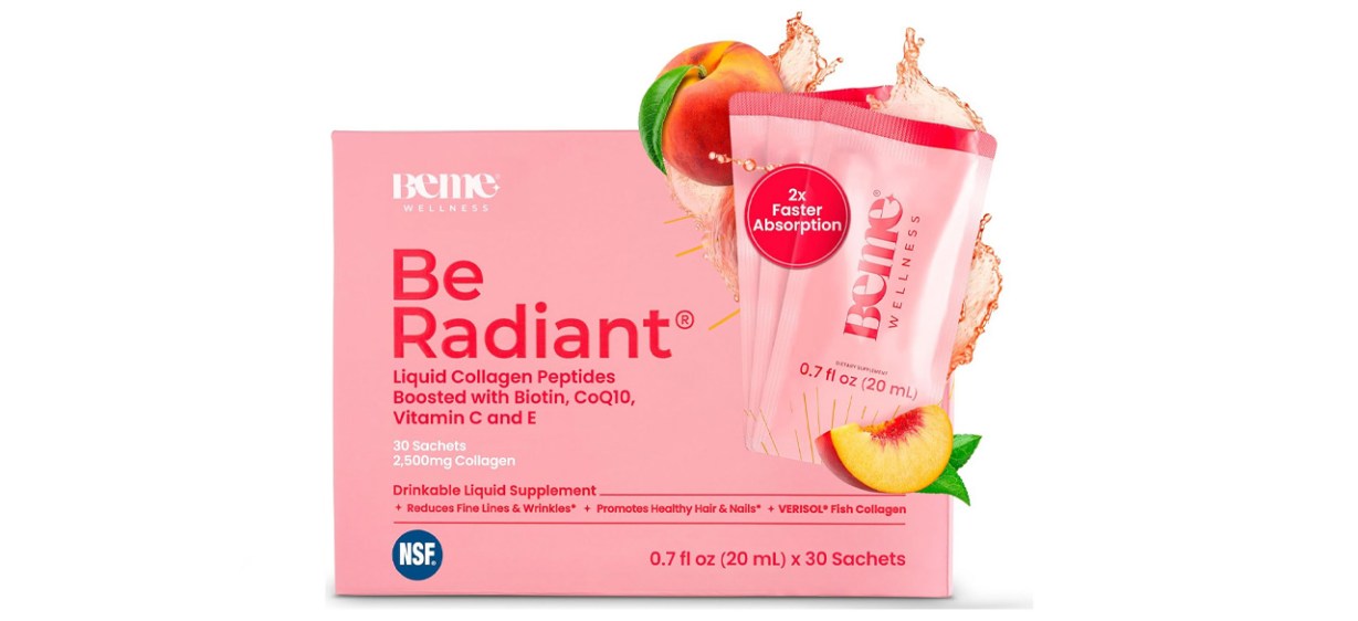 BeRadiant Hydrolyzed Liquid Collagen Shot