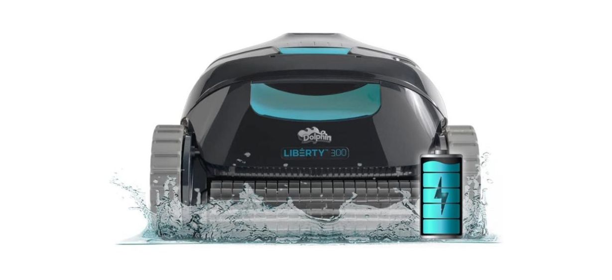 Dolphin Liberty 300 Cordless Robotic Pool Vacuum Cleaner