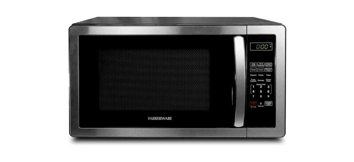 Best Farberware FMO11AHTBKB Countertop Microwave Oven
