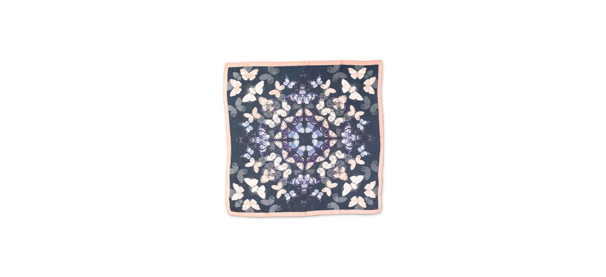 Best INC International Concepts Butterfly Kaleidoscope Square Scarf Best INC International Concepts Butterfly Kaleidoscope Square Scarf
