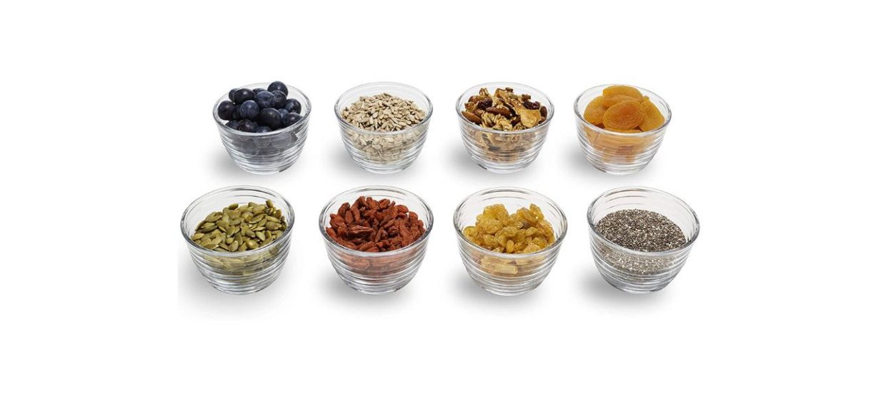 Best Libbey Small Glass Bowls, Set of 8