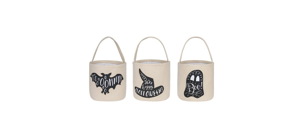 Best Lxitol 3-Piece Halloween Trick or Treat Bucket Best Lxitol 3-Piece Halloween Trick or Treat Bucket