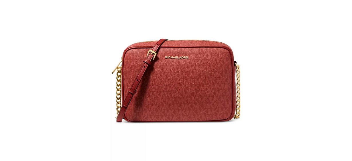 Best Michael Kors Signature Jet Set East-West Crossbody Best Michael Kors Signature Jet Set East-West Crossbody