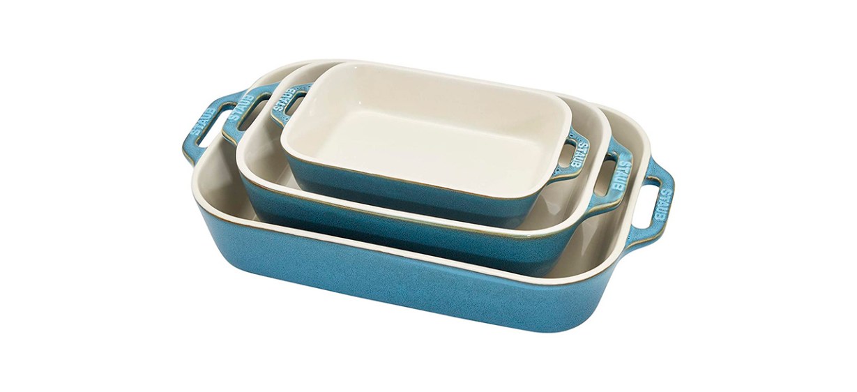 Best Staub Ceramic Baking Dish Set