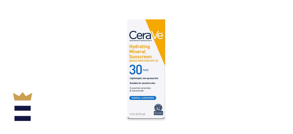 CeraVe Hydrating Mineral Face Sunscreen SPF 30