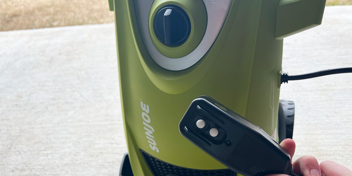 Closeup image of Sun Joe SPX3000 Closeup image of Sun Joe SPX3000