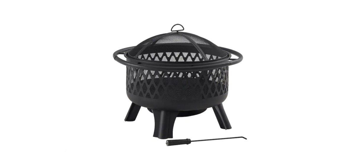 Hampton Bay Piedmont Steel Fire Pit