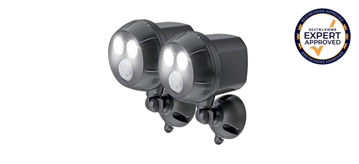 Beams Battery Powered Motion Sensing Ultra Bright LED Spotlight