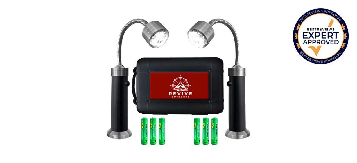 Revive Outdoors Grill Lights, 2-Pack