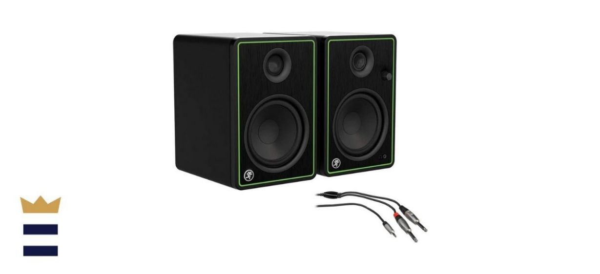 Mackie CR-4 studio monitors