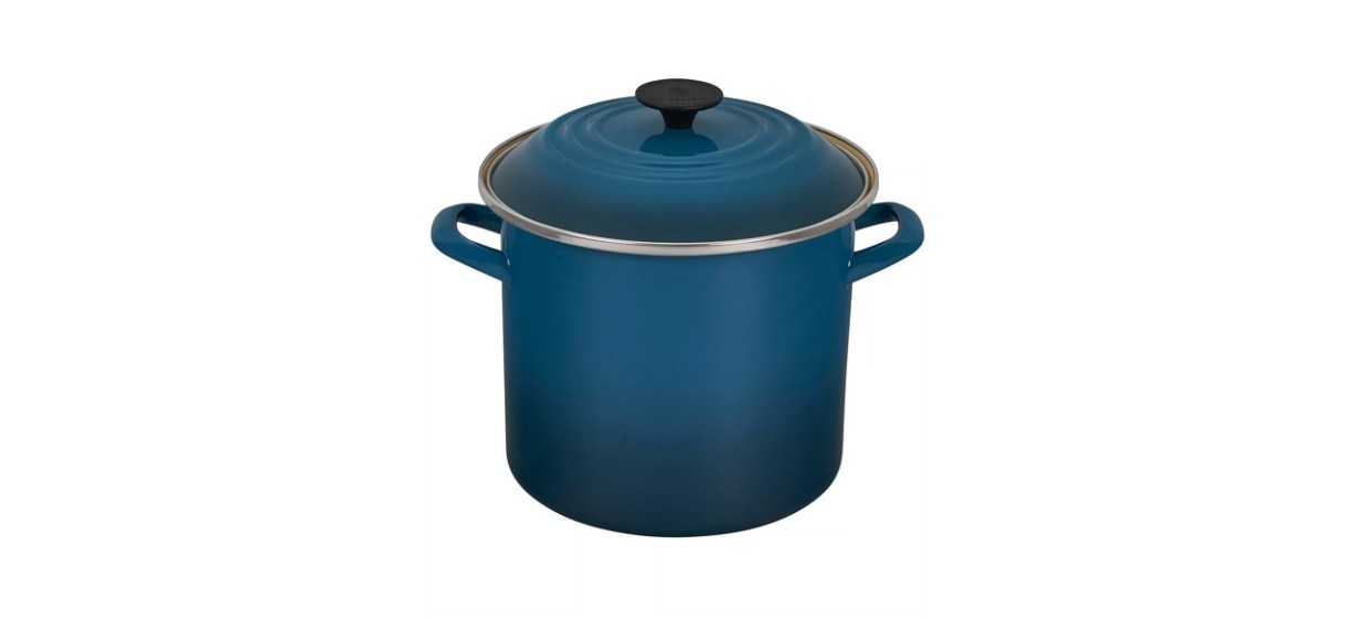 Best Le Creuset 8-Quart Enamel on Steel Stockpot with Lid
