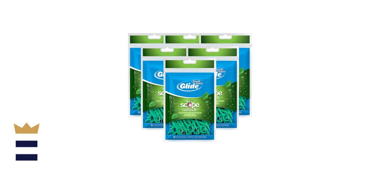 Oral-B Complete Glide Dental Floss Picks Plus Scope Outlast