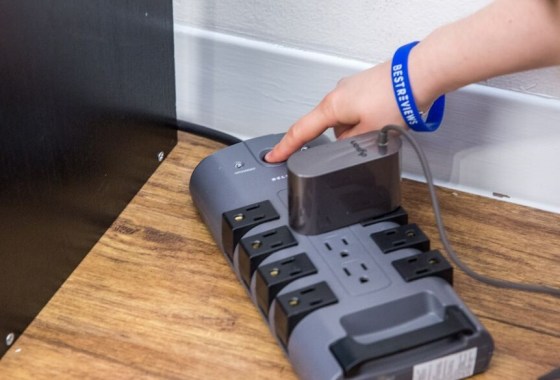 Surge protector vs. power strip