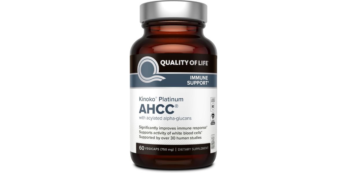 Quality of Life Premium Kinoko Platinum AHCC Supplement