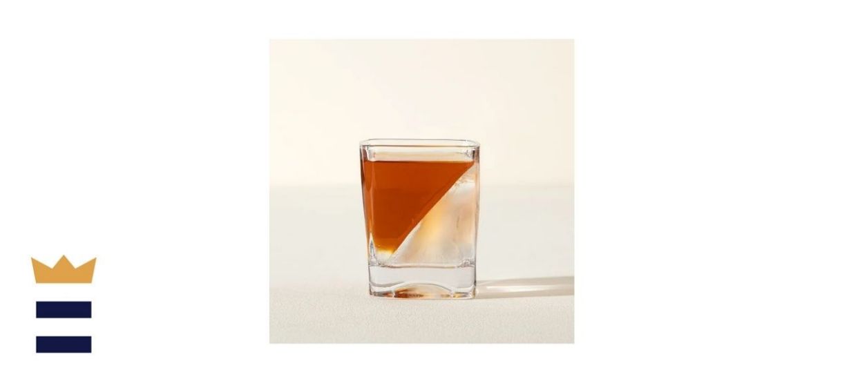Whiskey Wedge &amp; Glass
