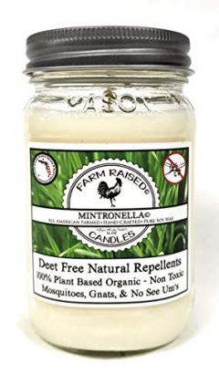 Farm Raised Candles Mintronella Essential Oil Mosquito Repellent