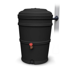 EarthMinded 45 Gallons Gal. Plastic Drainable Planter Rain Barrel