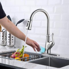 Forious Touchless Kitchen Faucet with Pull Down Sprayer