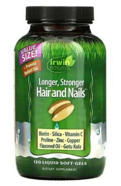 Irwin Naturals Longer, Stronger Hair and Nails