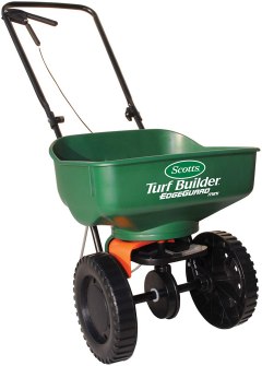 Scotts Turf Builder EdgeGuard Mini Broadcast Spreader