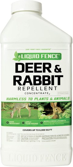 Liquid Fence Deer & Rabbit Repellent Concentrate