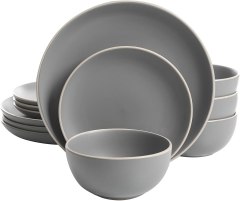 Gibson Home Rockaway 12-Piece Dinnerware Set