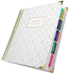 Global Printed Products Hardcover Wedding Planner and Organizer
