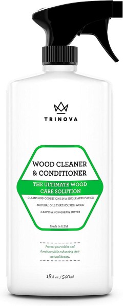 TriNova Wood Cleaner, Conditioner, Wax & Polish