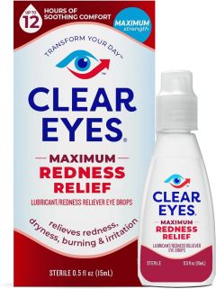 Clear Eyes Maximum Redness Relief Eye Drops