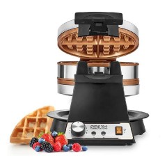 Crux Rotating Double Belgian Waffle Maker