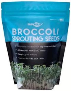 Easy Peasy Broccoli Sprouting Seeds