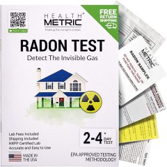 Health Matric Radon Home Test Kit
