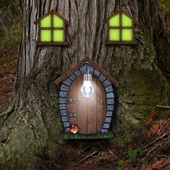 Juegoal Fairy Home Window and Door